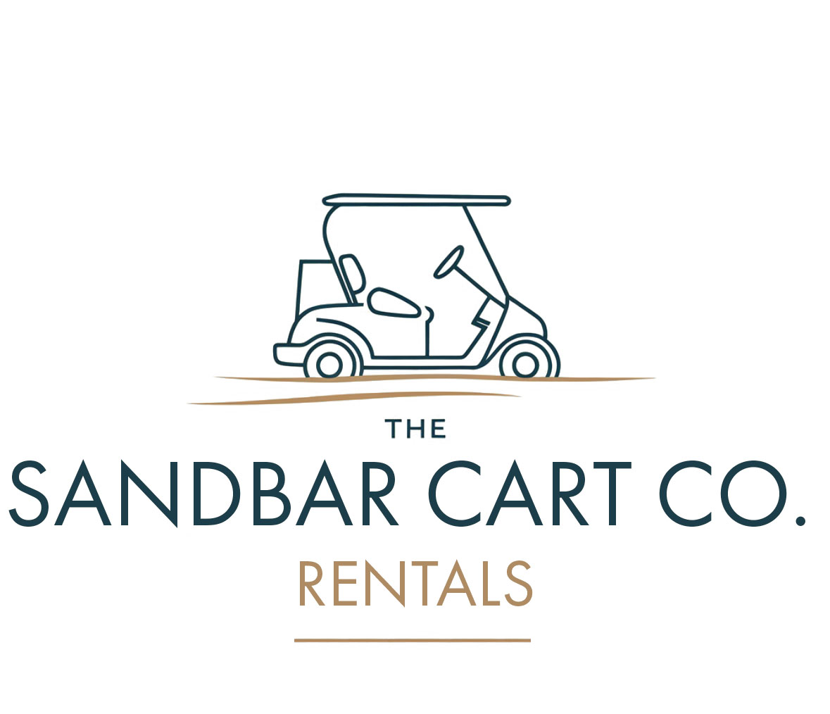The Sandbar Cart Co. Logo